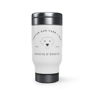 Snouts & Stouts Travel Mug, 14oz