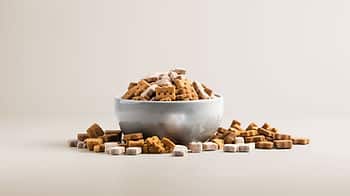 bowl of dog treats