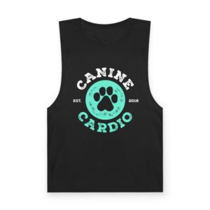 Canine Cardio Tank Top — Dog Paw Fitness Sleeveless Shirt