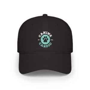 Canine Cardio Baseball Cap — Dog Lover Low-Profile Hat